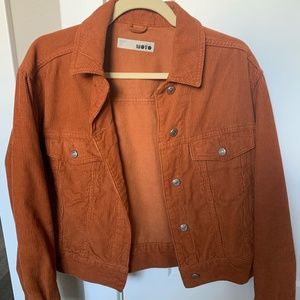 Topshop Cord Jacket